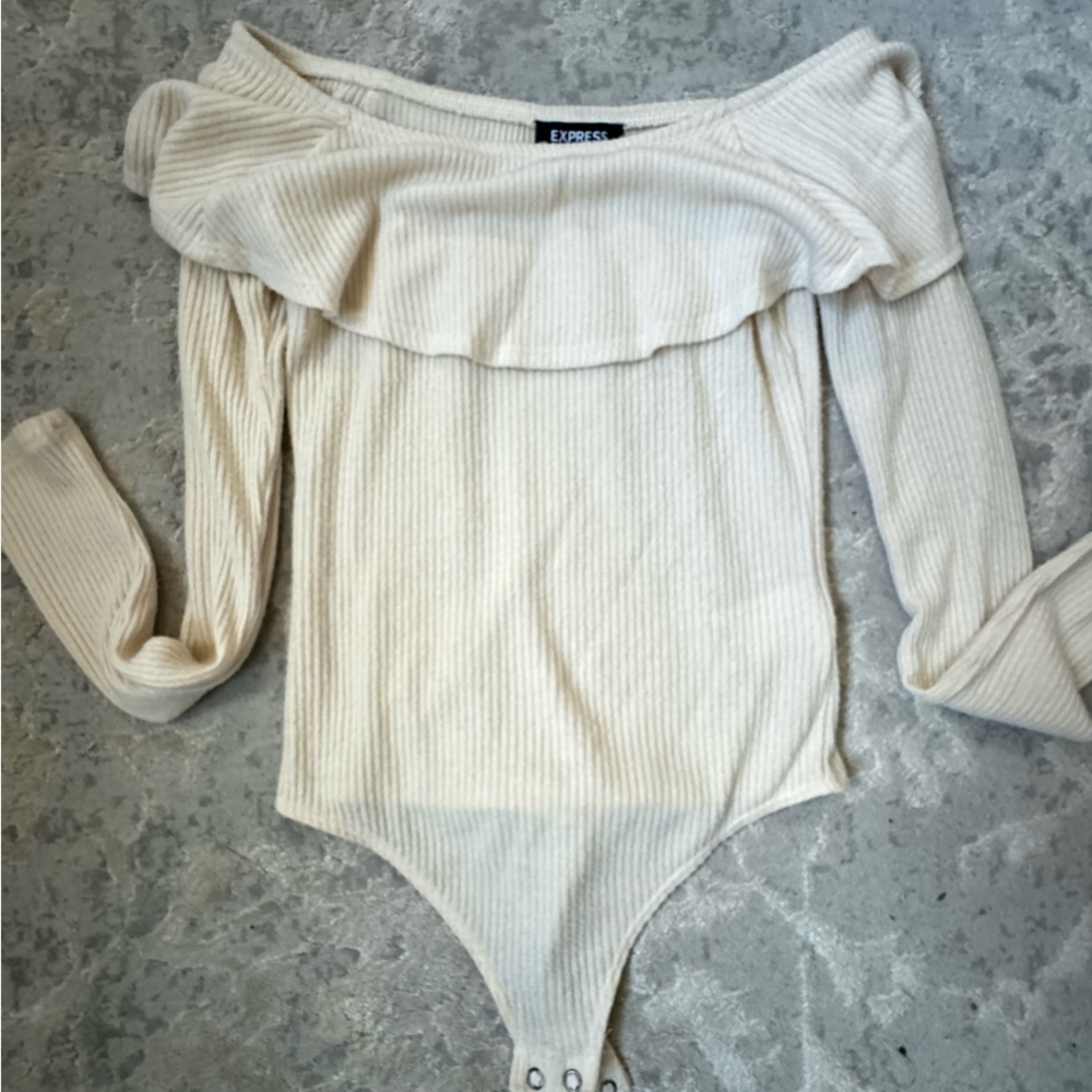 Express cream bodysuit
